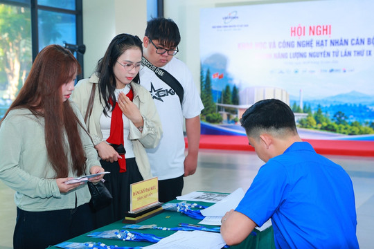 Chuẩn bị nguồn nhân lực trẻ cho nhiệm vụ lớn của ngành Năng lượng nguyên tử