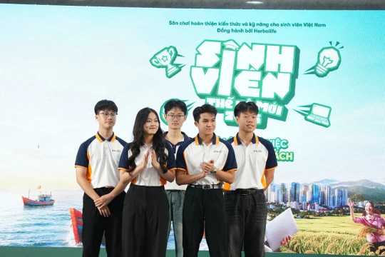 Sinh viên Thế hệ mới 2026 đưa ý tưởng từ sân khấu tới thực địa