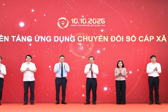 Ra mắt ứng dụng Chuyển đổi số cấp xã