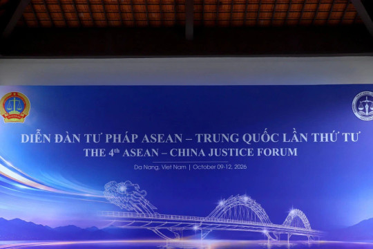 Diễn đàn Tư pháp ASEAN - Trung Quốc lần thứ tư diễn ra tại Đà Nẵng