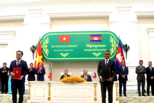 Việt Nam và Campuchia ký kết Hiệp định hợp tác giáo dục giai đoạn 2026-2030