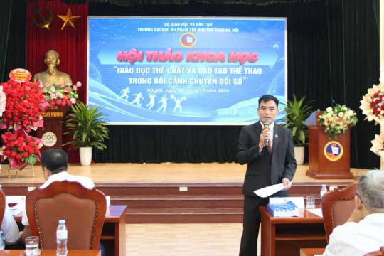 Giáo dục thể chất và đào tạo thể thao trong bối cảnh chuyển đổi số