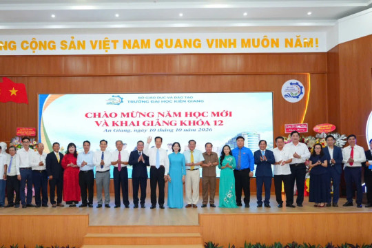 Trường Đại học Kiên Giang chào năm học mới với nhiều kỳ vọng