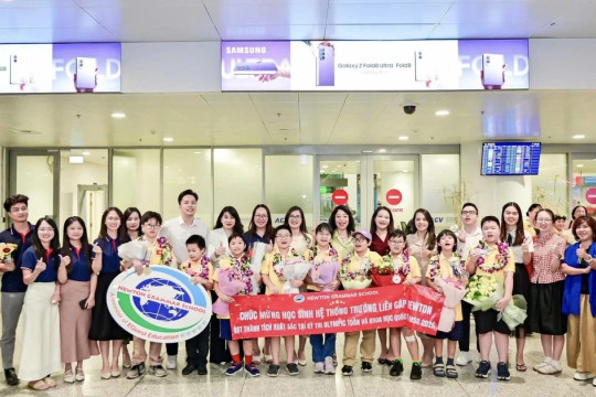 Trường Newton dẫn đầu thành tích Olympic Toán và Khoa học quốc tế 2026