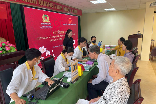 Phú Xuyên thu nhận 97 mẫu ADN thân nhân liệt sĩ