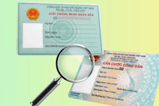 Sổ đỏ ghi số chứng minh nhân dân cũ, xác nhận thế nào?