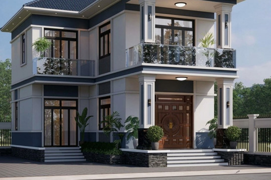 5 mẫu nhà 2 tầng mái Nhật dưới 2 tỷ đồng đáng tham khảo