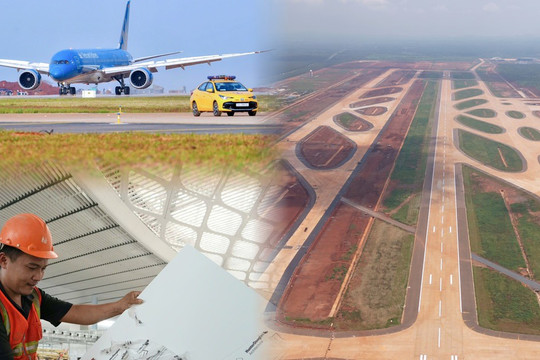 Cận cảnh sân bay Long Thành trước ngày vận hành thử