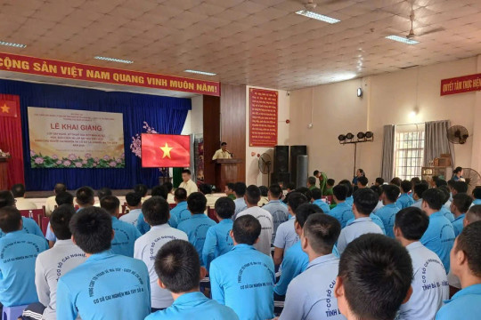 200 người cai nghiện ma túy được đào tạo nghề