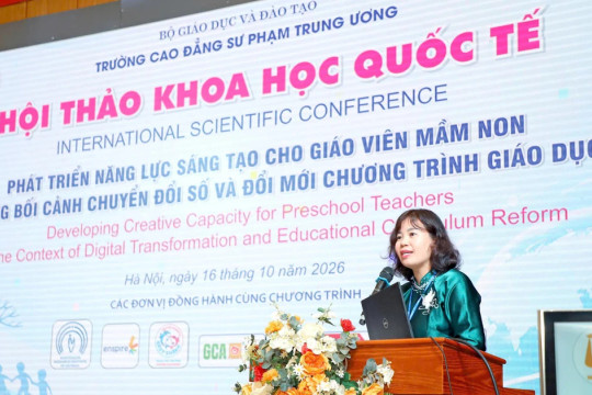 Phát triển năng lực sáng tạo cho giáo viên mầm non thời chuyển đổi số AI
