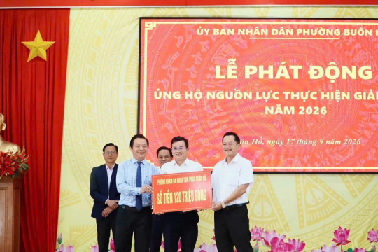 Hệ thống Phòng khám đa khoa Tân Phúc dành nguồn lực hỗ trợ cho học sinh vùng khó