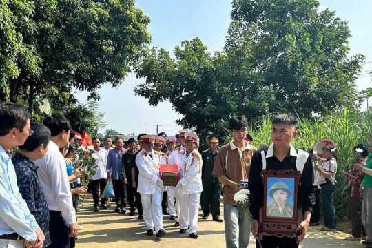 Phú Thọ đón 2 liệt sĩ trở về quê hương sau hơn 47 năm hy sinh