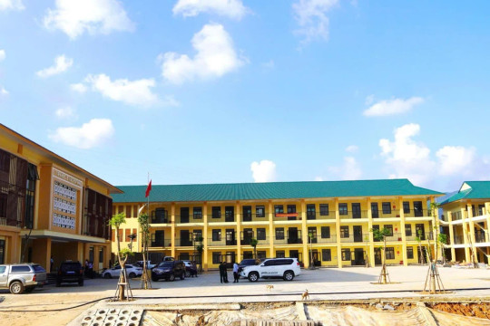 Xây trường nội trú vùng biên Quảng Trị: Hiện thực giấc mơ học tập của học sinh