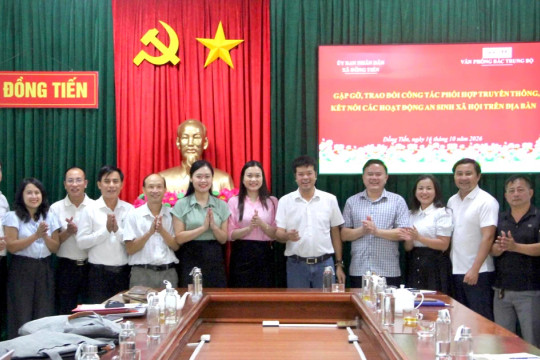 Tăng cường phối hợp truyền thông, lan tỏa giá trị văn hóa tại Đồng Tiến