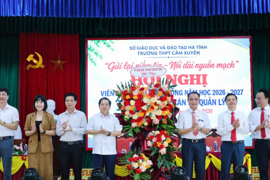 Trường THPT Cẩm Xuyên đổi mới quản trị, nâng chất lượng sau sáp nhập