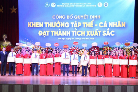Khoa Hóa học Trường ĐH Sư phạm Hà Nội kỷ niệm 75 năm thành lập