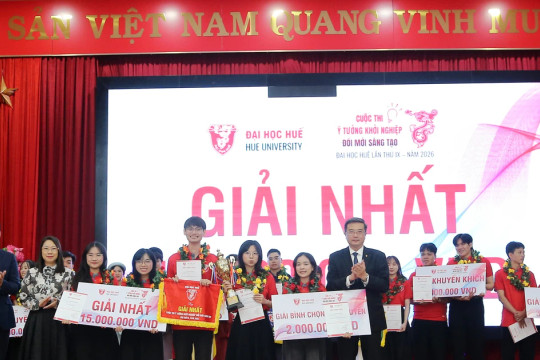 'Tất gel thảo dược An Túc' đạt giải Nhất Ý tưởng khởi nghiệp Đại học Huế lần IX