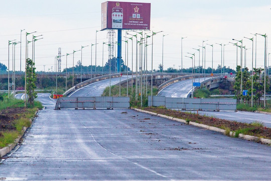 Cận cảnh đường huyết mạch nối sân bay Long Thành trước ngày thông xe kỹ thuật