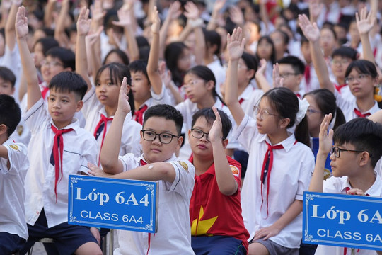 Phát động chiến dịch 'an toàn số cho em' đến các trường học