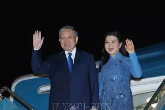 Tổng Bí thư, Chủ tịch nước Tô Lâm cùng Phu nhân lên đường thăm Đan Mạch, Liên minh châu Âu và Bỉ