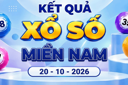 XSMN 20/10 - Kết quả xổ số miền Nam ngày 20 tháng 10
