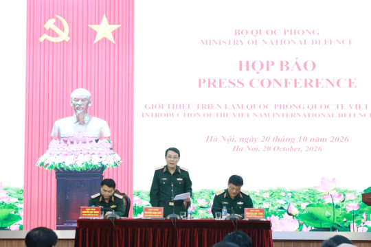 Triển lãm Quốc phòng quốc tế Việt Nam 2026 sẽ diễn ra trong 4 ngày