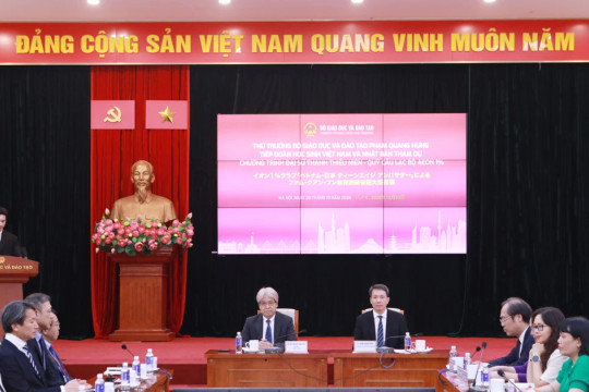 Thúc đẩy giao lưu Thanh thiếu niên Việt Nam - Nhật Bản