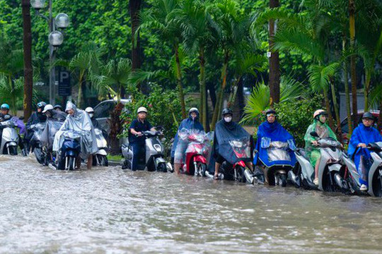 Nhiều nơi sắp xuất hiện mưa to