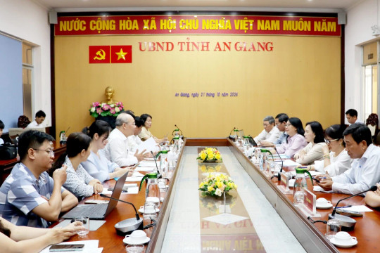 Tỉnh An Giang và Trường Đại học An Giang phối hợp phát triển nguồn nhân lực