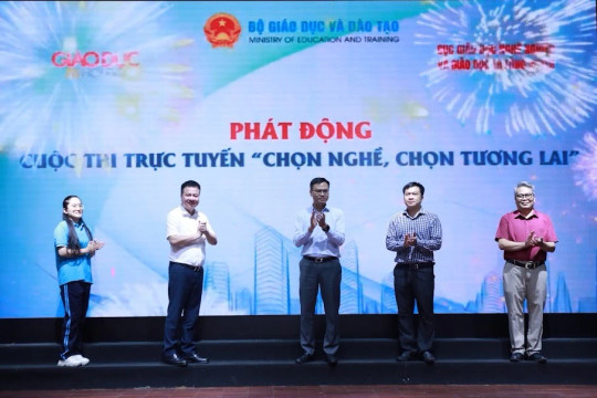 Báo Giáo dục và Thời đại phát động thi trực tuyến ‘Chọn nghề, chọn tương lai’