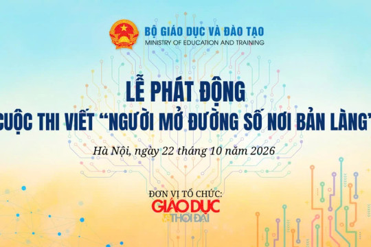 Thể lệ cuộc thi viết 'Người mở đường số nơi bản làng'