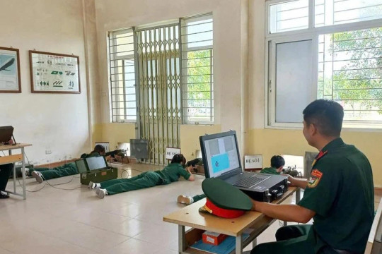 Ứng dụng công nghệ số, nâng chất lượng giáo dục quốc phòng và an ninh