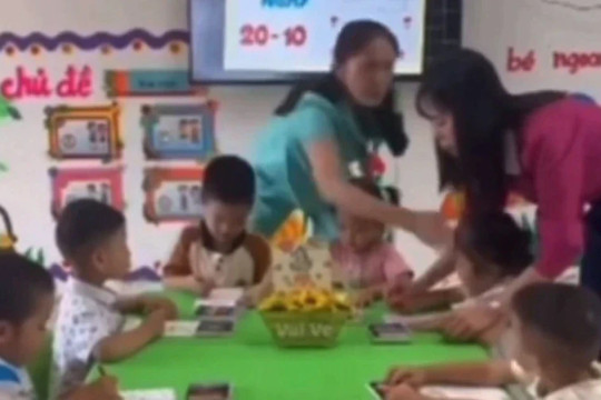 Cô giáo mầm non tường trình sau clip ‘tác động’ vào mặt bé gái 3 tuổi
