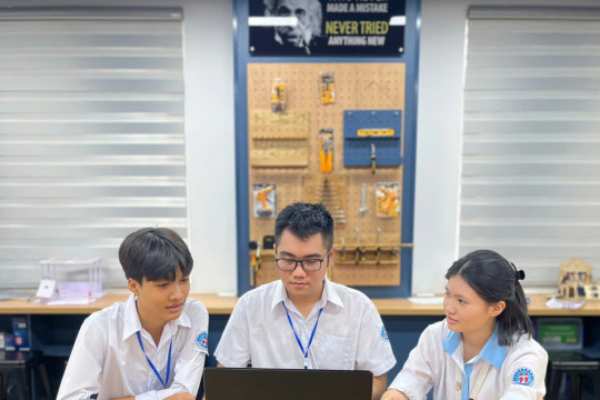 Nhóm học sinh Phú Thọ vào chung kết toàn quốc cuộc thi về trí tuệ nhân tạo