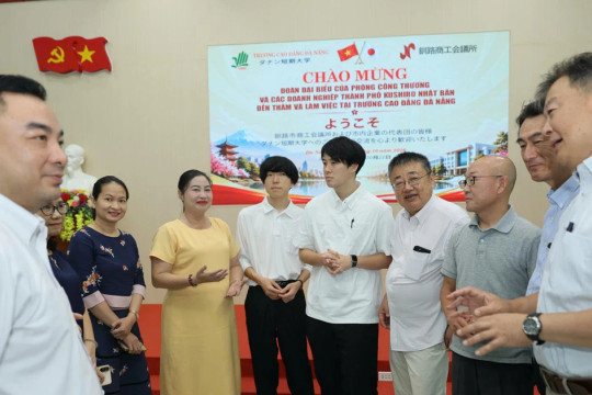 Trường Cao đẳng Đà Nẵng kết nối đào tạo nhân lực với doanh nghiệp Nhật Bản