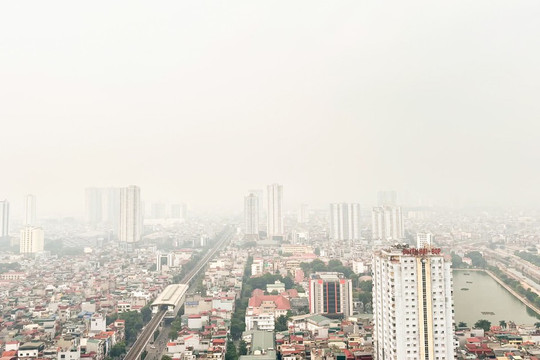 Ô nhiễm không khí ở Hà Nội đứng thứ ba thế giới