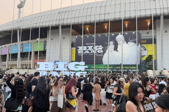 “Cơn sốt” BigBang khiến giá khách sạn quanh sân vận động Mỹ Đình đạt con số vô cùng đặc biệt