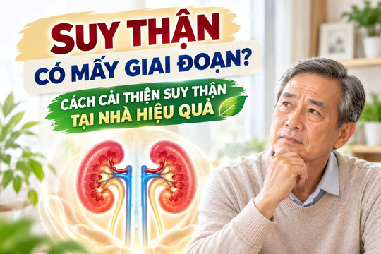 Suy thận có mấy giai đoạn? Cách cải thiện suy thận tại nhà hiệu quả