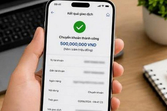 Công an sẽ điều tra khi phát hiện tài khoản ngân hàng phát sinh các giao dịch chuyển tiền, rút tiền như sau