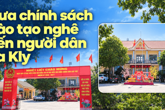 Đưa chính sách đào tạo nghề đến người dân Ea Kly