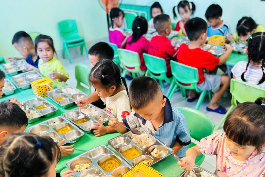 Nâng cao chất lượng nuôi dưỡng tạo nền tảng cho trẻ phát triển toàn diện