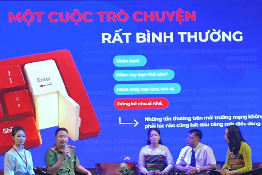 Chiến dịch 'Không một mình': Lá chắn bảo vệ trẻ em trên không gian mạng