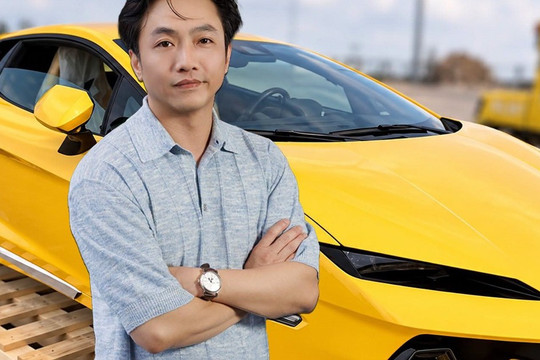 Cường Đô La quyết tặng Lamborghini 30 tỷ, màu vàng rực rỡ cho khách mua nhà