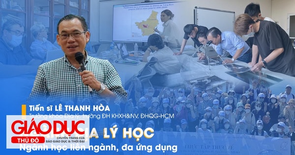 Địa lý - Ngành học đa ứng dụng