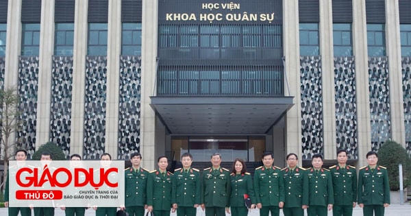 Điểm chuẩn Học viện Khoa học Quân sự