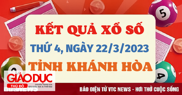 XSKH 22/3 - Kết quả xổ số Khánh Hòa ngày 22/3 - Xổ số Khánh Hoà 22/3