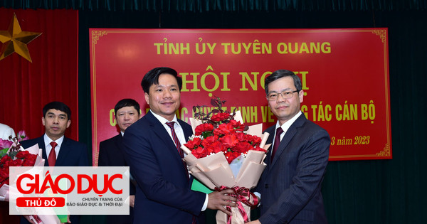 Tuyên Quang bổ nhiệm tân Phó Giám đốc Sở GD&ĐT