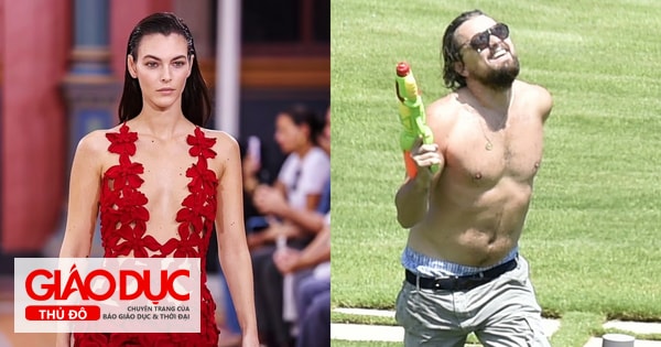 Tình mới kém 25 tuổi của Leonardo DiCaprio mặc xuyên thấu tôn body "nữ thần Hy Lạp"